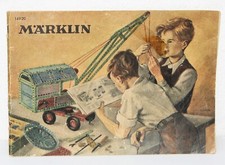 Märklin 14920 Anleitung für Metallbaukasten 04.59 - TOP