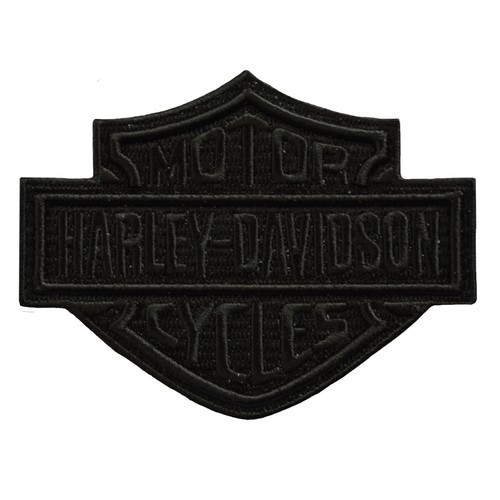 Harley davidson patch - harley, black