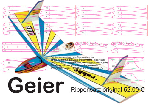 Geier rippensatz fast wie - geier,