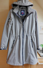 Softshelljacke Gr L Nord Cape Norwegian Outdoor Grau neuwertig