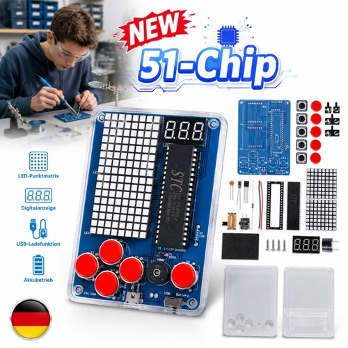51-Chip-Mikrocomputer-Lernset