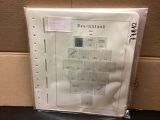 Leuchtturm Berlin 1948-76 Vordruck Klemmbinder   Alte Beschriftung  gebraucht