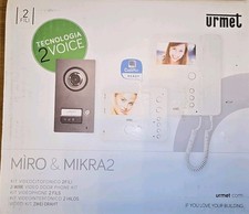 Grothe Video- Sprechanlage, Klingel Einfamilienhaus Set URMET 1784/771, NEU, OVP