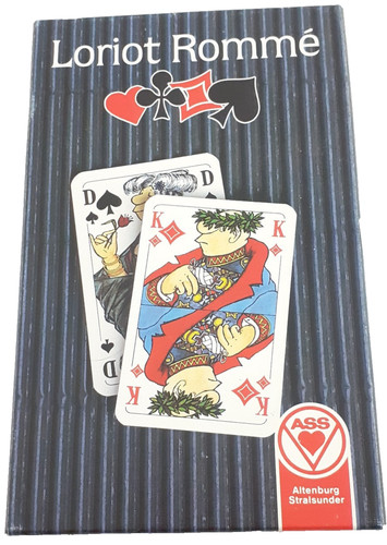 Loriot rommé spielkarten - rommé,