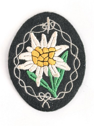 Edelweis für die feldbluse - edelweis,