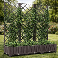 Pflanzkübel Rankgitter