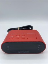 Digital-Uhrenradio M-10 RED Wecker Radio UKW Alarm Uhr Kompakt Modern
