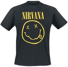 Nirvana T-Shirt Herren Logo