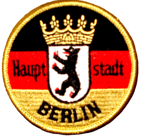 Aufnäher hauptstadt berlin - aufnäher,
