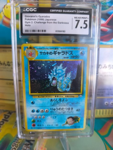 Pokemon karte card giovanni - karte, giovanni's