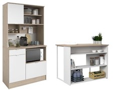 Parisot Buffet Set Socool 1 Küchenschrank Mehrzweckschrank Küchenbuffet