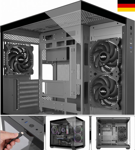 Musetex gehäuse atx - musetex,