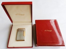 S.T Dupont Feuerzeug Lighter Palladium Linie 2