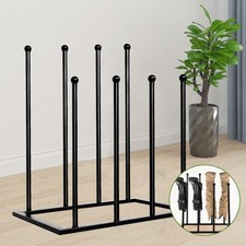 Schuhregal Stehend Metall Schuhschrank Kofferraum-Organizer für 4 hohe Stiefel