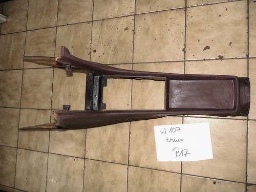 Mittelkonsole braun w107 - mittelkonsole, r107