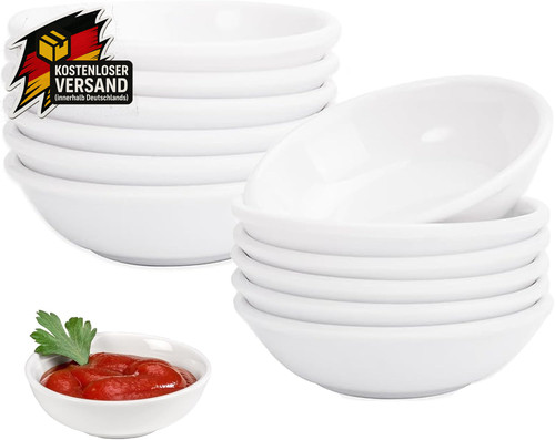 Kleine dip schalen set - set, 12