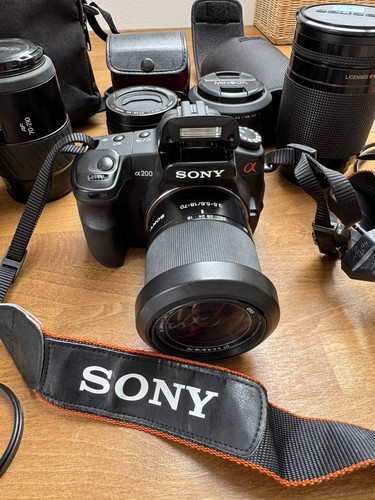 Sony alpha 200 - sony,