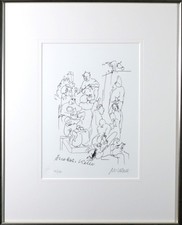 Lithografie Armin Mueller -
