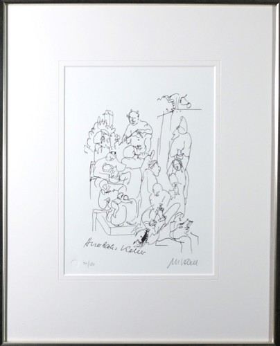 Lithografie armin mueller - armin,