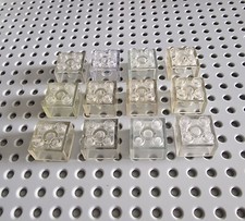 LEGO Basic Baustein Grundstein 2x2 Transparent Klar 12 stk 3003 A103