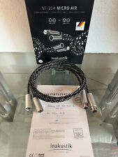 inakustik Referenz NF-204 XLR Micro Air 1,5 m **1 Jahr Gewährleistung**