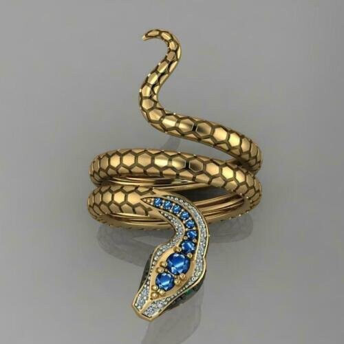 Schöner schlangen damen ring - schöner,
