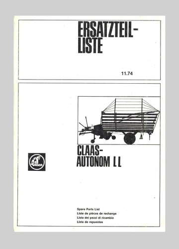Claas autonom ladewagen - autonom,
