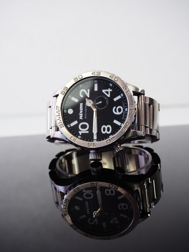 Nixon tide uhr silber - tide,