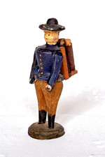 Waldarbeiter, Holztrage auf