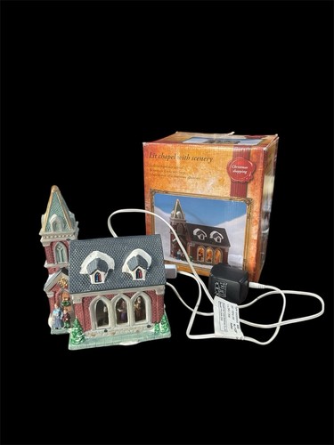 Beleuchtete weihnachtskapelle - beleuchtete,