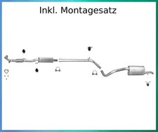 Auspuffanlage kat fox - kat, vw
