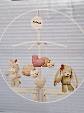 Nattou Mobile mit Spieluhr Nina, Jade und Lili, Sanftes Wiegenlied "La-Le-Lu"