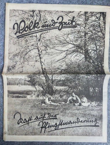 Alte zeitung volk und - alte, zeit