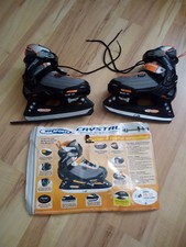 neuwertige Freizeit-Schlittschuhe Hy Sports in verstellbarer Gr. 29-32