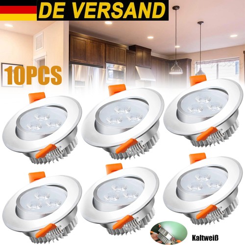 Led einbauleuchte10x - einbauleuchte10x, 5w