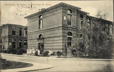 Ak Hamburg Mitte Sankt Georg, Krankenhaus, Pavillon - 4176929