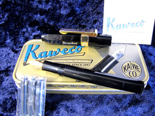 Geschenkset Kaweco Sport Classic Füllhalter schwarz, F-Feder, Füllfederhalter