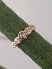 Brillantring 585, Gelbgold