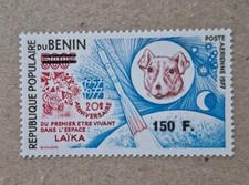 Benin 1995 Raumfahrt Laika