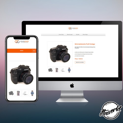 Simple action ebay template - action,