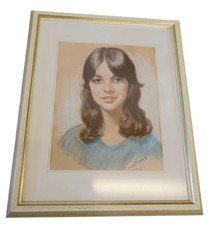 Vintage gerahmtes Bild