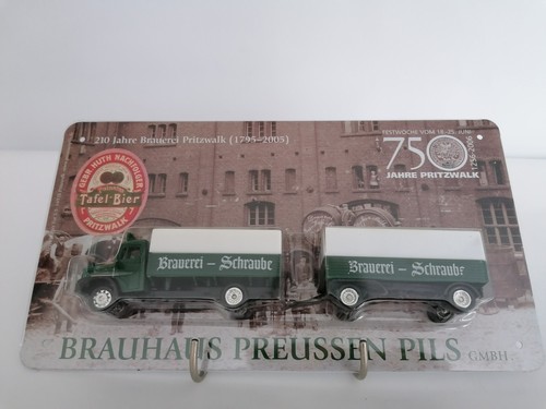 Preussen pils werbetruck 87 - pils, 1:87
