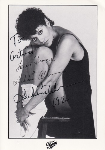Debbie allen originalautogramm - allen,