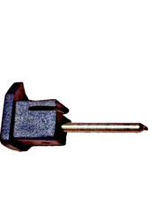 Junkers Steckreiter für TRQ 21 Zeitschaltuhr  blau mit Metallstift Jumper Pin