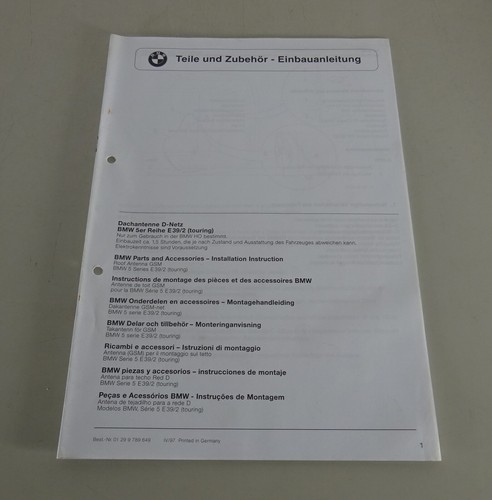 Einbauanleitung bmw - einbauanleitung,