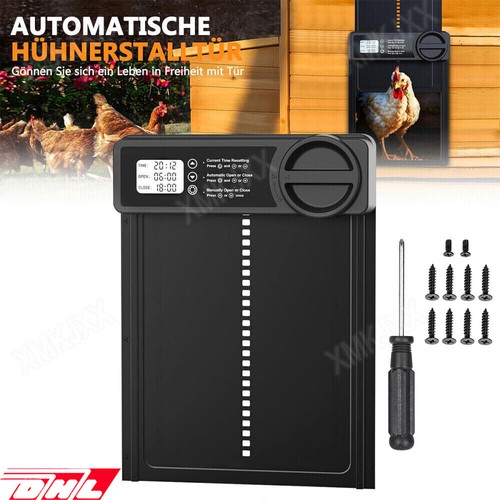 Elektrische hühnerklappe