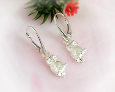 Ohrhänger Silber 925 Eulen
