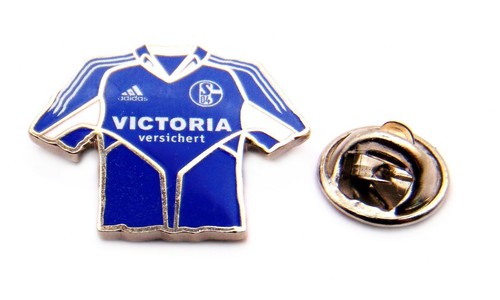 Schalke trikot pin - schalke, 04