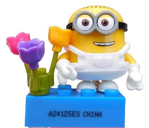 Minion mit blumen figur - minion, ich