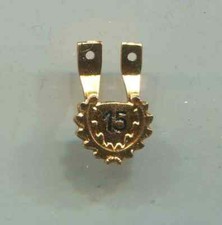 DDR:Fallschirmspringer-Sprungzahlenanhänger:15 1 Stüück (D18)